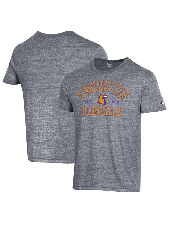 Men's Champion Gray Tennessee Tech Golden Eagles Ultimate Triblend T-Shirt