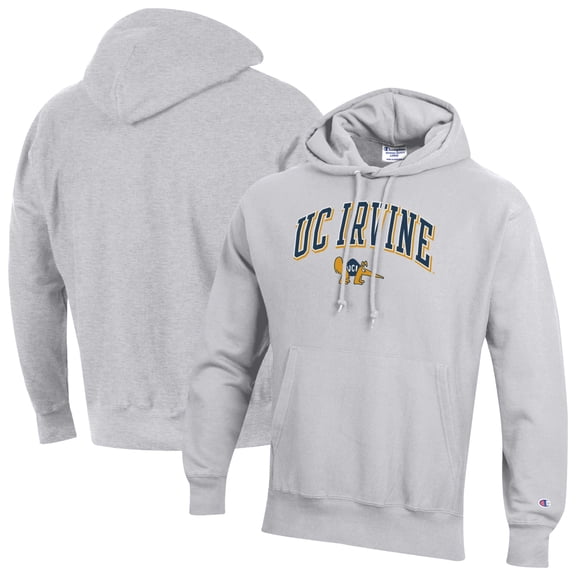 Men's Champion Gray UC Irvine Anteaters Reverse Weave Hoodie