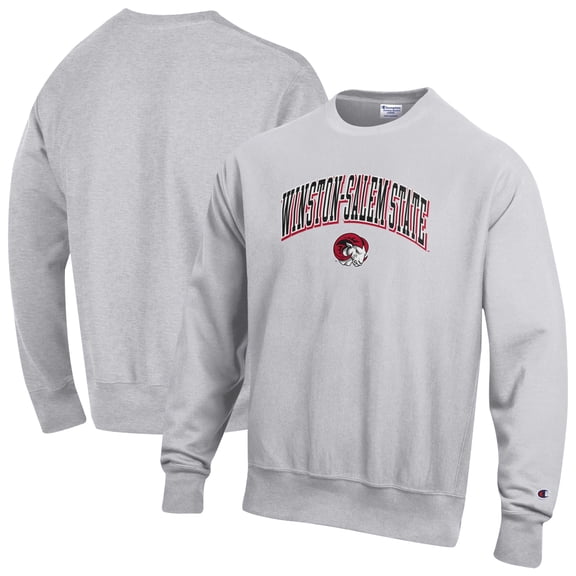Men's Champion Gray Winston-Salem State Rams Reverse Weave Sweatshirt