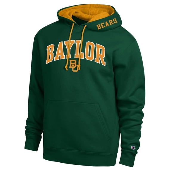Men's Champion Green Baylor Bears Arch Tackle Twill Hoodie - Walmart.com