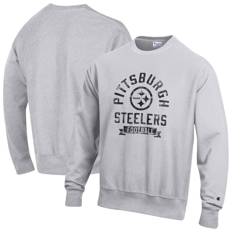 HANNAH×RHC Side Logo Sweat Shirt　グレー Men's Champion Heather Gray Pittsburgh Steelers Reverse Weave