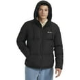 thumbnail image 1 of Men's Champion® Hooded Puffer Jacket Color: Black Size: M, 1 of 4