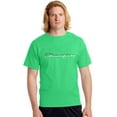 thumbnail image 1 of Men's Champion Jersey Tee, Split Script Logo Green Myth M, 1 of 4