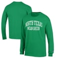 thumbnail image 1 of Men's Champion Kelly Green North Texas Mean Green Jersey Long Sleeve T-Shirt, 1 of 3
