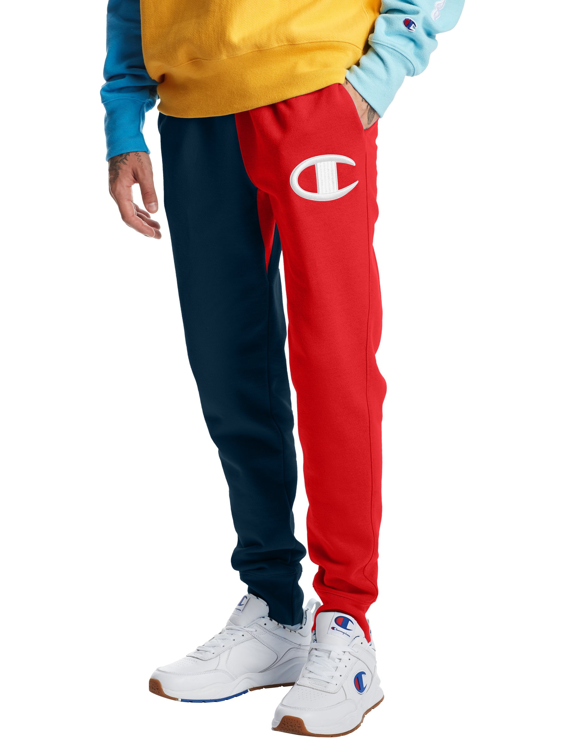 Champion reverse weave colorblock online