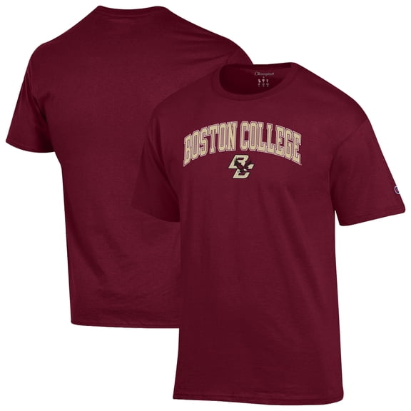 Men's Champion Maroon Boston College Eagles Arch Logo T-Shirt