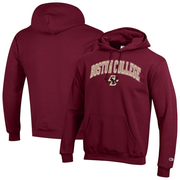 Men's Champion Maroon Boston College Eagles Powerblend Hoodie