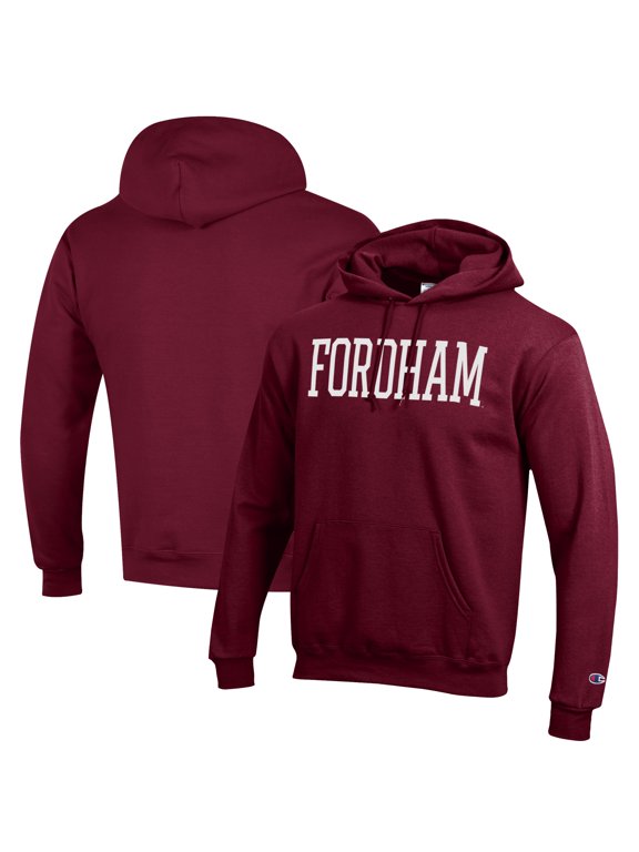 Men's Champion Maroon Fordham Rams Eco Powerblend Pullover Hoodie
