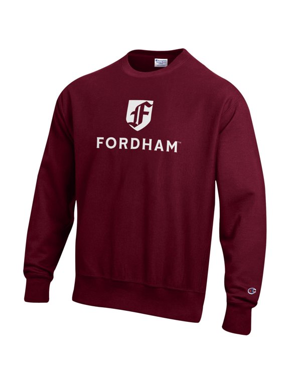 Men's Champion Maroon Fordham Rams Reverse Weave Crew
