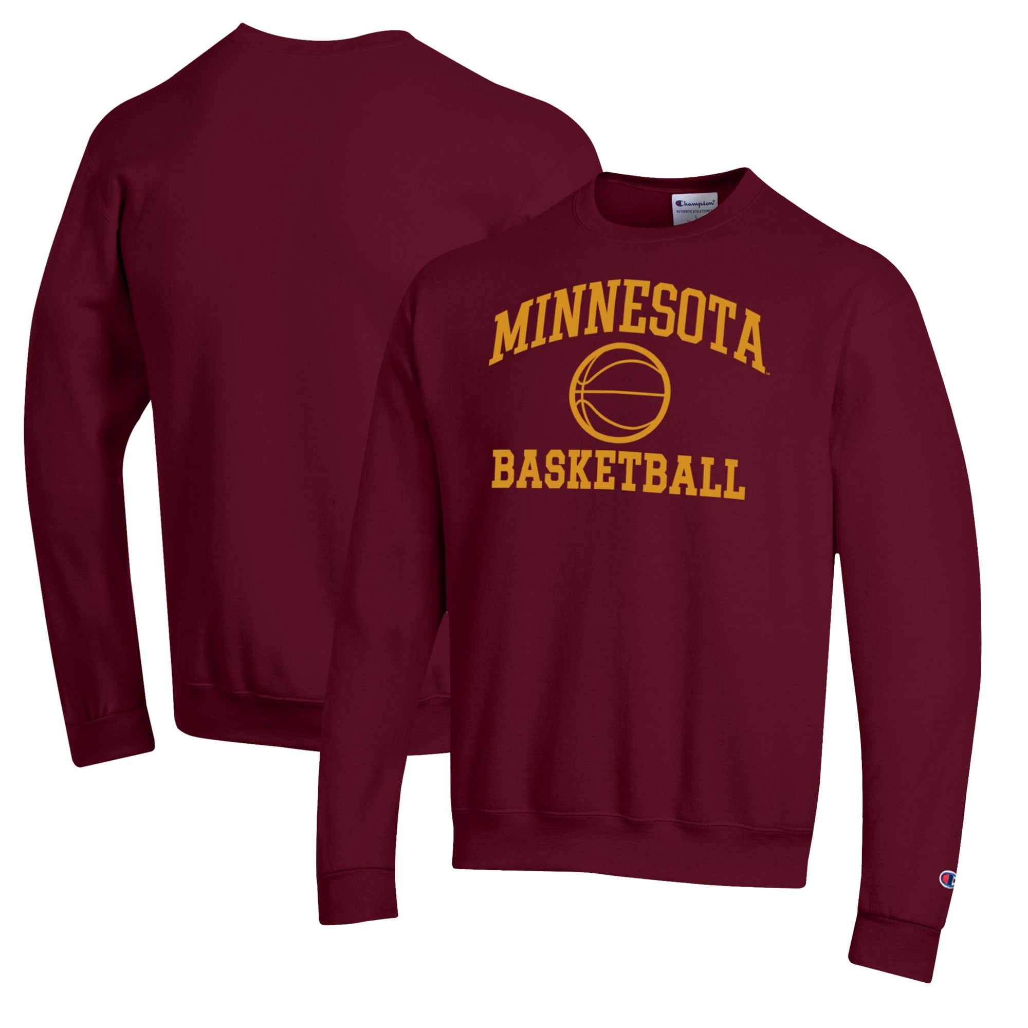 Men's Champion Maroon Minnesota Golden Gophers Basketball Icon