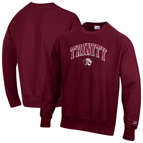 Men's Champion Maroon Trinity Tigers Reverse Weave Sweatshirt
