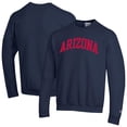 thumbnail image 1 of Men's Champion  Navy Arizona Wildcats Basic Arch Fleece Pullover Sweatshirt, 1 of 3