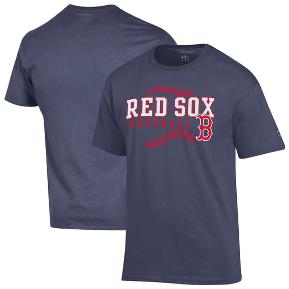 Men's Champion Navy Boston Red Sox Baseball T-Shirt