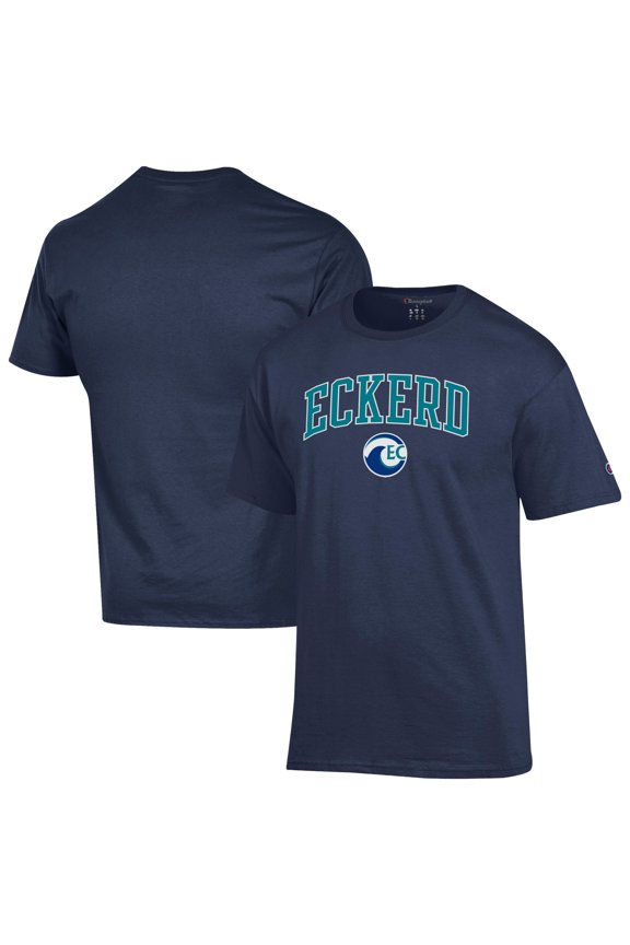 Men's Champion Navy Eckerd Tritons Campus T-Shirt