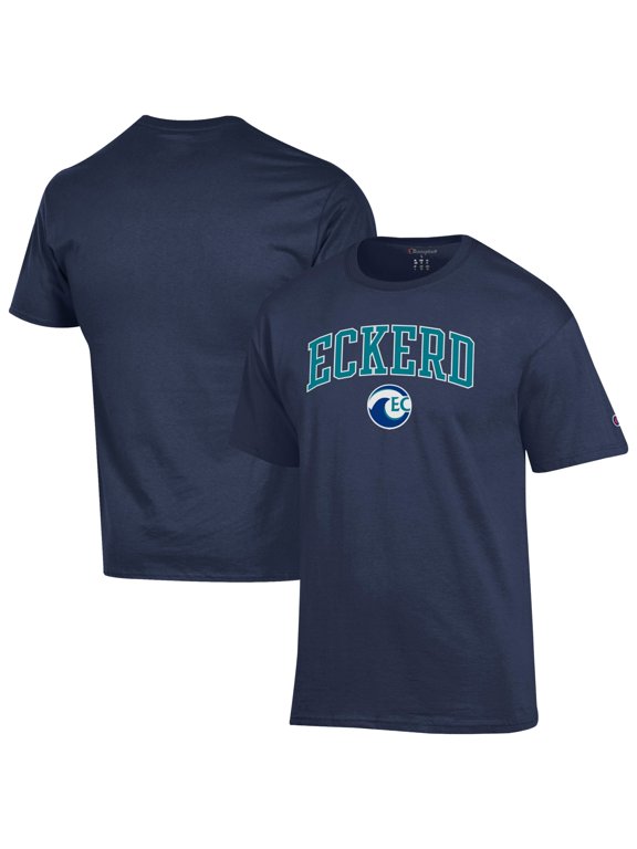 Men's Champion Navy Eckerd Tritons Campus T-Shirt