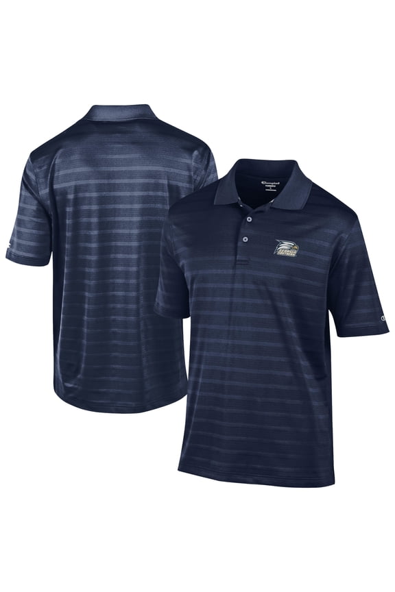 Men's Champion Navy Georgia Southern Eagles Textured Solid Polo