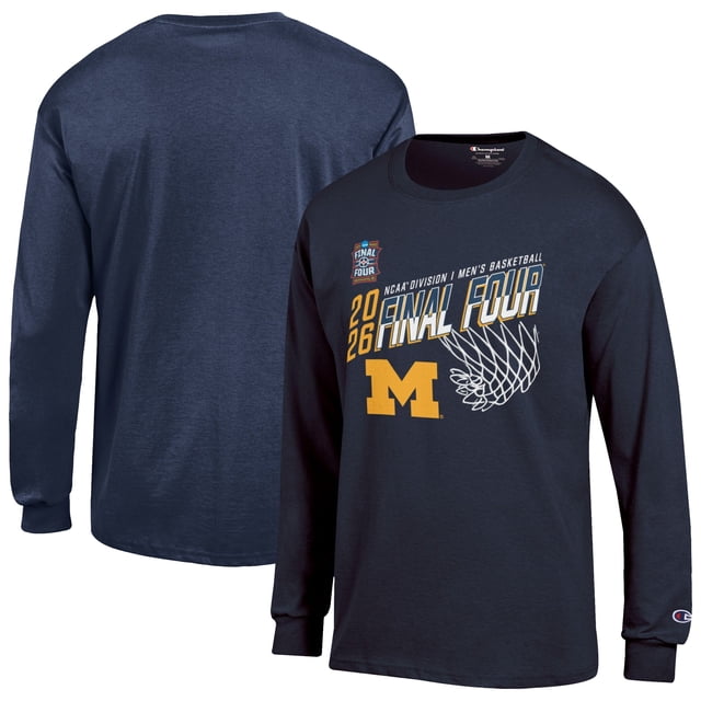 Men's Champion Navy Michigan Wolverines 2026 NCAA Men's Basketball ...