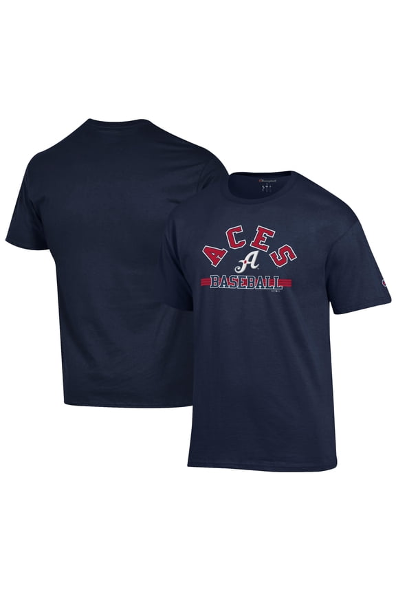 Men's Champion Navy Reno Aces Jersey T-Shirt