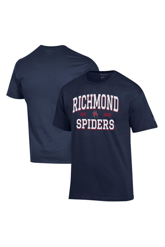Men's Champion Navy Richmond Spiders Jersey T-Shirt