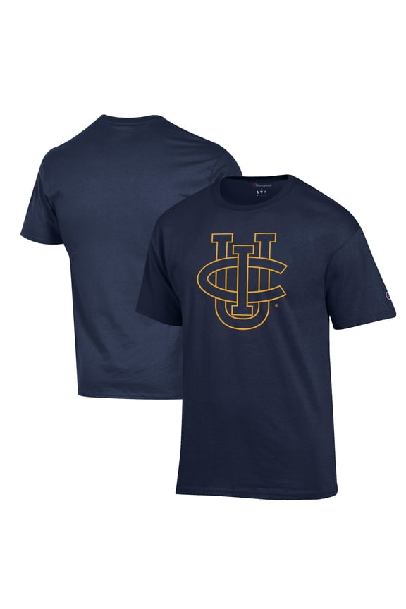 Men's Champion Navy UC Irvine Anteaters Primary Jersey T-Shirt