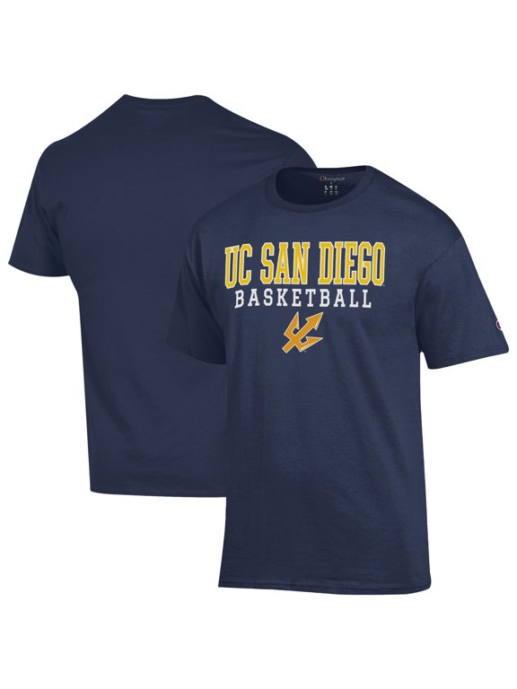 Men's Champion Navy UC San Diego Tritons Jersey T-Shirt