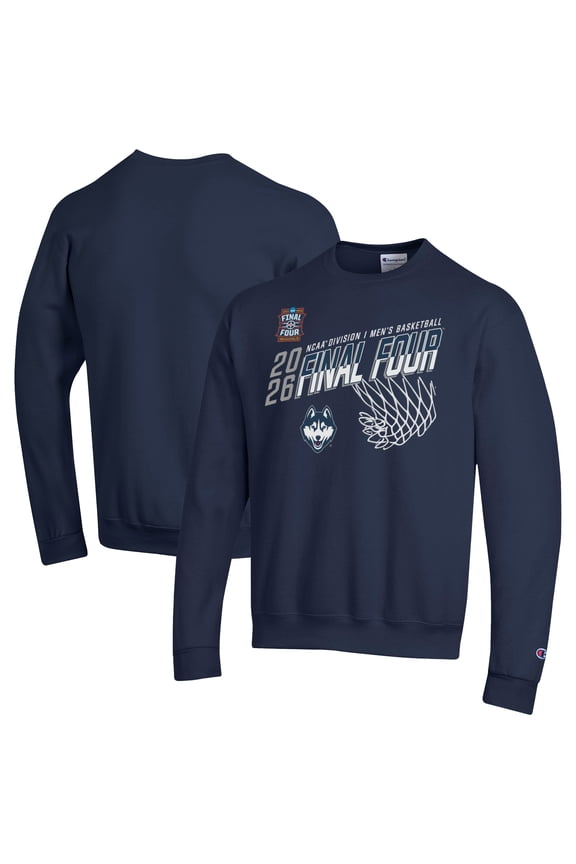 Men's Champion Navy UConn Huskies 2026 NCAA Men's Basketball Tournament March Madness Final Four Eco Powerblend