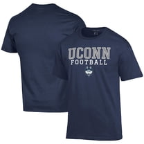 Cost Stack Icon Men's Champion Navy UConn Huskies Football Icon Long Sleeve T-Shirt ...