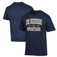 thumbnail image 1 of Men's Champion Navy UNCG Spartans Est. Date Jersey T-Shirt, 1 of 3