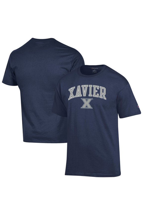 Men's Champion Navy Xavier Musketeers Campus T-Shirt
