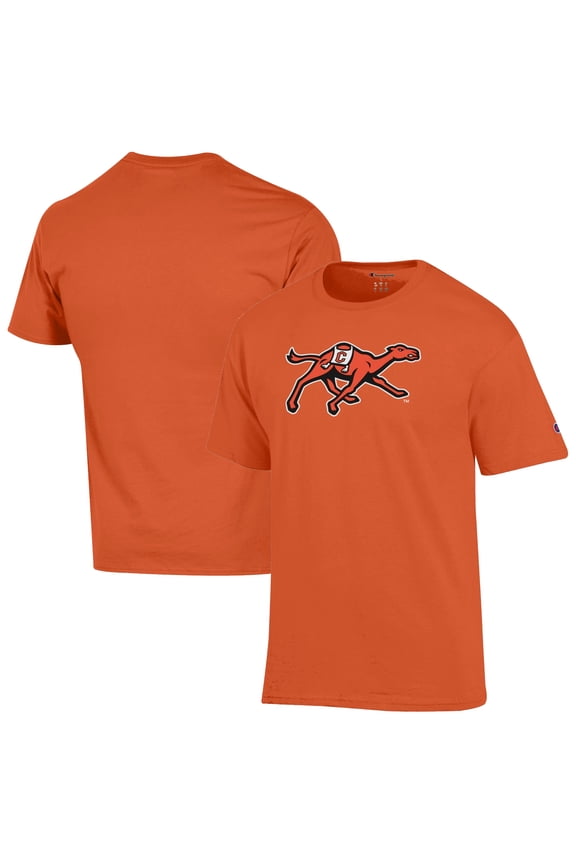 Men's Champion Orange Campbell Fighting Camels Campus T-Shirt