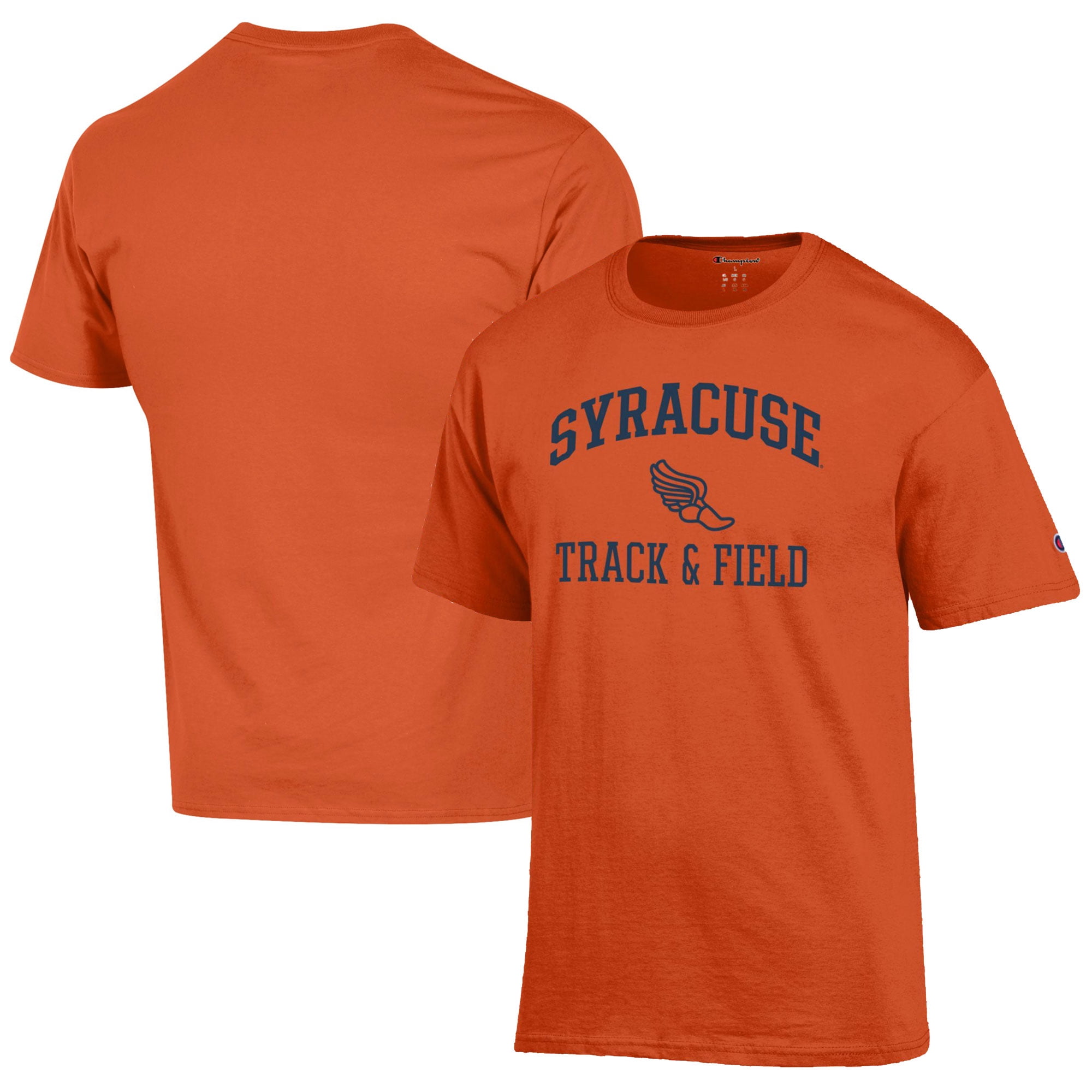 Men's Champion  Orange Syracuse Orange Track & Field Icon T-Shirt