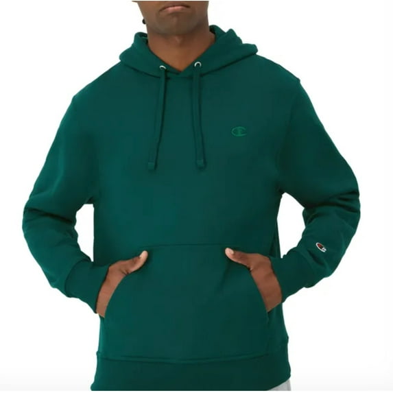 Men's Champion® Powerblend Fleece Hoodie Color: Night Garden Size: S
