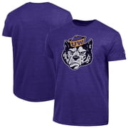 Mens Champion Purple Washington Huskies Vintage Triumph Tri-Blend T-Shirt