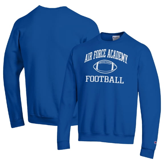Men's Champion Royal Air Force Falcons Football Icon Pullover Sweatshirt