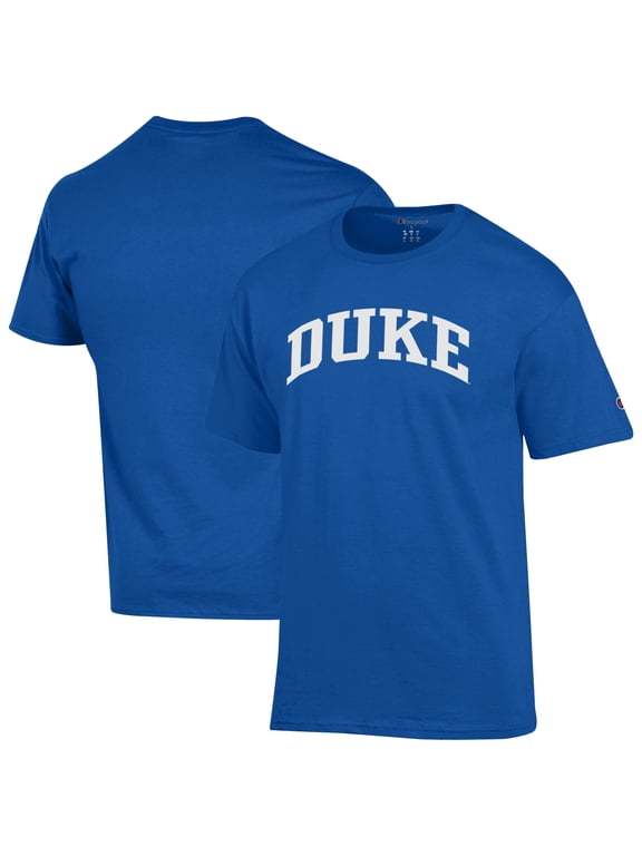 Men's Champion Royal Duke Blue Devils Basic Arch T-Shirt