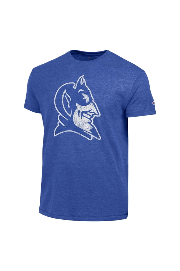 Men's Champion Royal Duke Blue Devils Vintage Triumph Tri-Blend T-Shirt