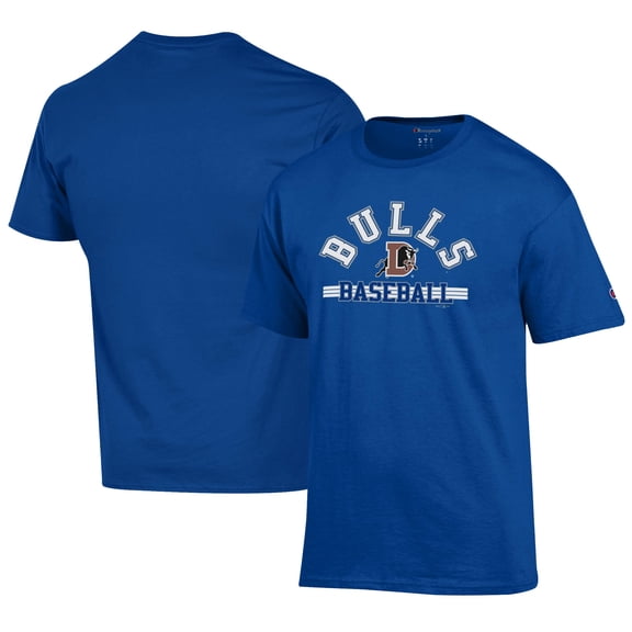 Men's Champion Royal Durham Bulls Logo Jersey T-Shirt