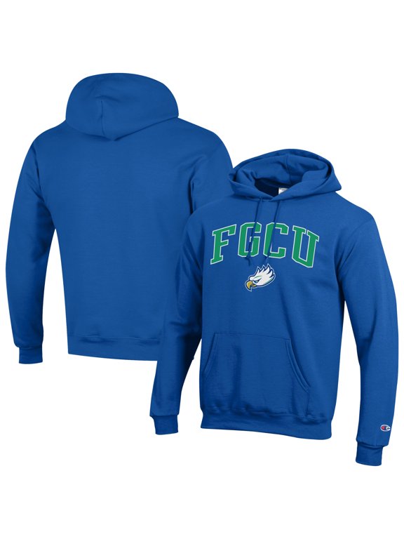 Men's Champion Royal Florida Gulf Coast Eagles Campus Eco Powerblend Hoodie