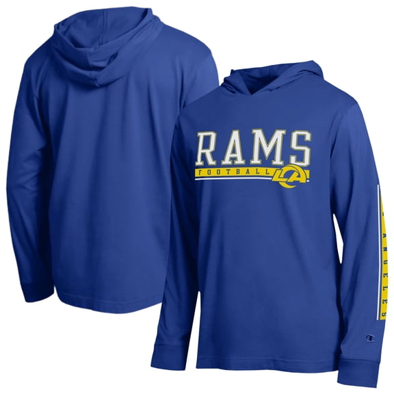 Men's Champion Royal Los Angeles Rams All Star Hooded T-Shirt