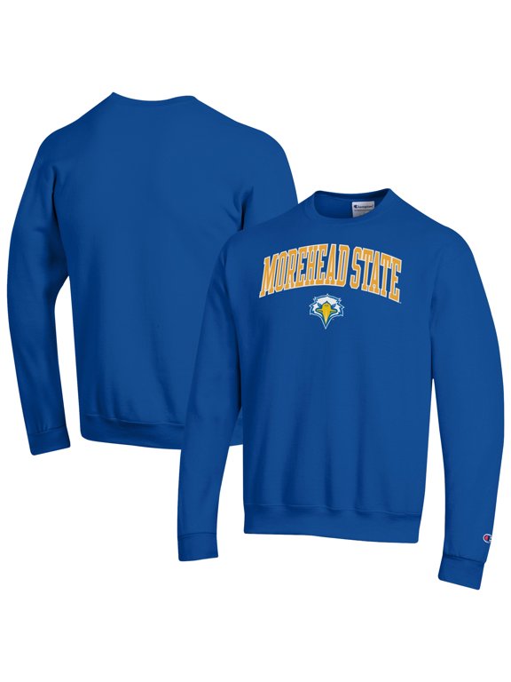 Men's Champion Royal Morehead State Eagles Campus Eco Powerblend Sweatshirt