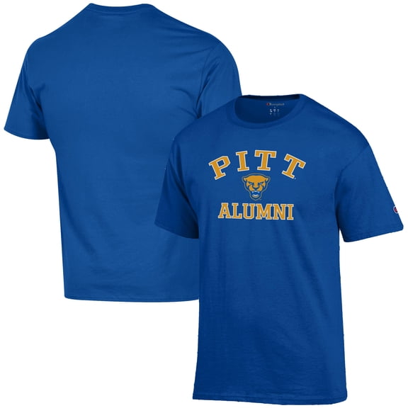 Men's Champion Royal Pitt Panthers Alumni Logo T-Shirt