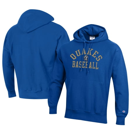 Men's Champion Royal Rancho Cucamonga Quakes Baseball Reverse Weave Pullover Hoodie