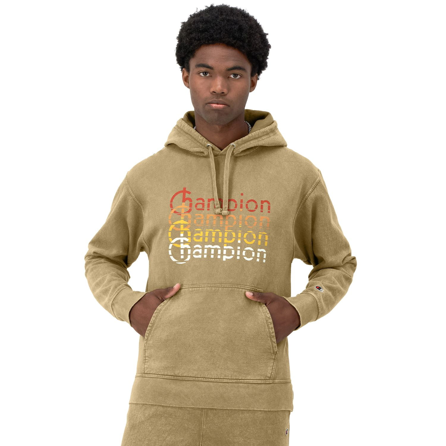 Champion suede hoodie best sale
