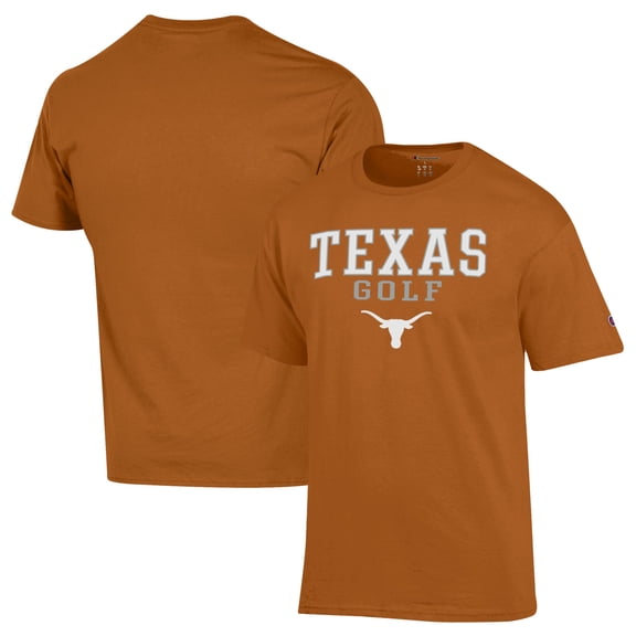 Men's-Champion  Texas Orange Texas Longhorns Short Sleeve T-Shirt
