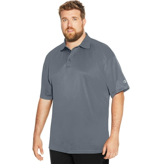 Men's Champion Vapor Big & Tall Short-Sleeve Polo Stormy Night 4XT