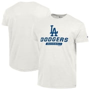 Mens Champion White Los Angeles Dodgers Ultimate Tri-blend T-Shirt