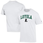 Men's Champion White Loyola Greyhounds Campus T-Shirt