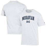 Mens Champion White Moravian Greyhounds Campus T-Shirt