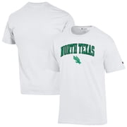Men's Champion White North Texas Mean Green Campus T-Shirt