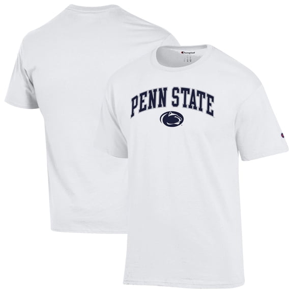 Men's-Champion White Penn State Nittany Lions Arched Logo T-Shirt